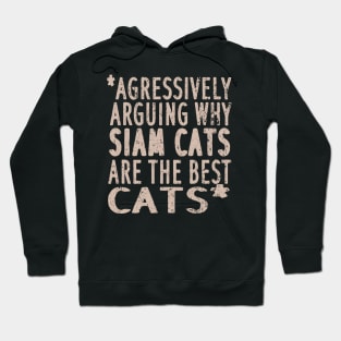 Siamese cat costume hangover cat hair servant Hoodie